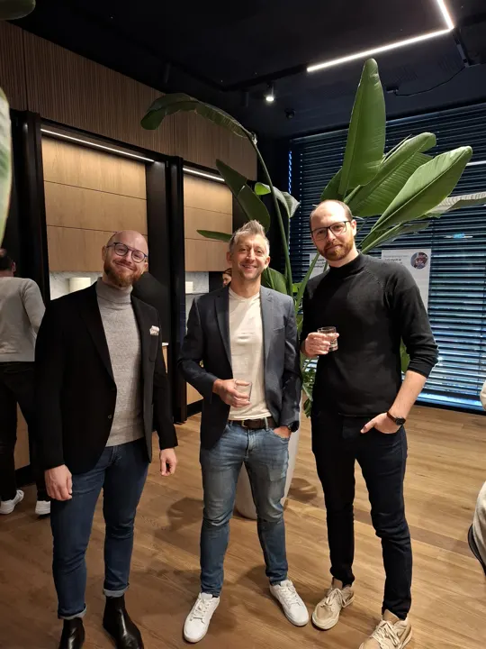 Jakub Oliva s hosty klubu